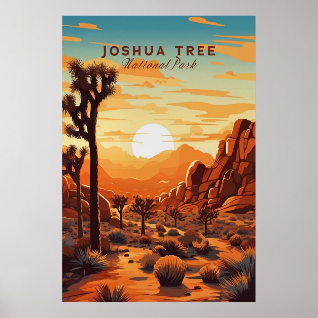 Poster Joshua Tree II (Devant)