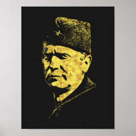 Poster ‹ Josip Broz Tito ‹ Président de la Yougoslavie SF