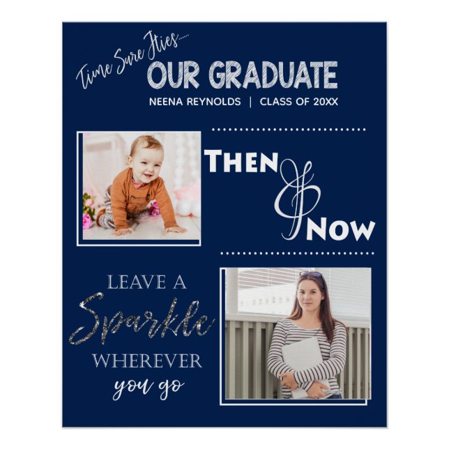 Poster Jote Notre Diplômé hier et aujourd'hui Diplôme Pho (Devant)
