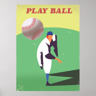 Poster Joue à Ball !