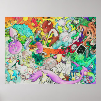 Poster Jouer