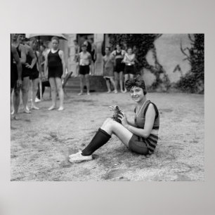 Poster Jouer avec Possum, 1922