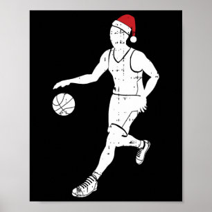 Poster Joueur Bysketbyll Pajama Cool Sport X-ma