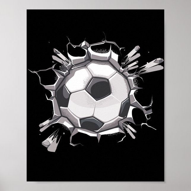 Poster Joueur de balle de football Coach Ventilateur Spor (Devant)