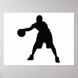 Poster Joueur de basket