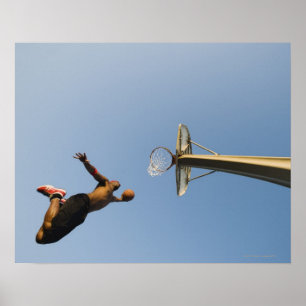 Poster Joueur de basket 2