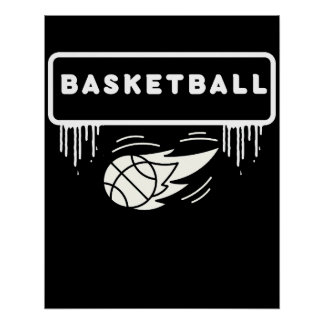 Poster Joueur de basket-ball Basketball Sports