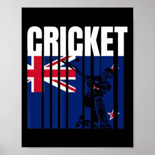 Poster Joueur de cricket 4