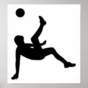 Poster Joueur de football