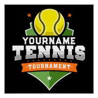 Joueur de tennis personnalisé NOM Tournoi de Varsi