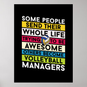 Poster Joueur de volley-ball   Managers de volley-ball
