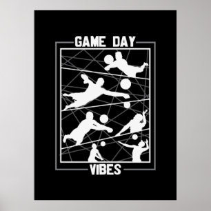 Poster Joueur de volley-ball   Vidéos du Jour du Jeu