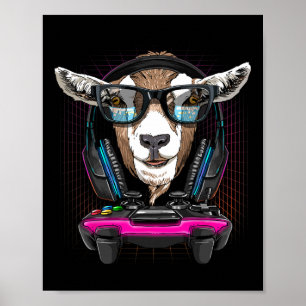 Poster Joueur Pc Ordinateur Amoureux De Jeux Vidéo Stream