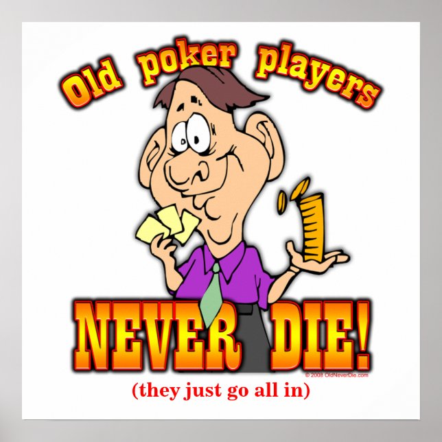 Poster Joueurs de poker (Devant)