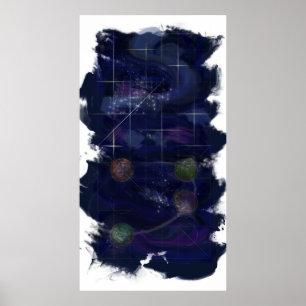 Poster Jour 4 de genèse : Étoiles 2014