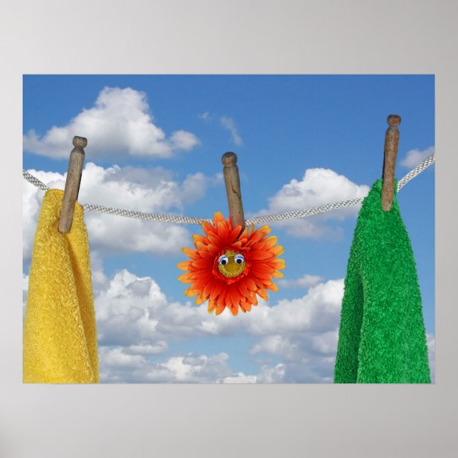 Poster Jour de blanchisserie (Devant)