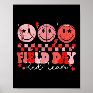 Poster Jour de campagne Red Team Color Field Trier Team J