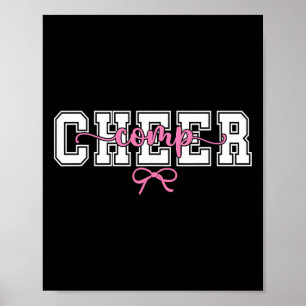 Poster Jour de comp de cheer Jour de compétition de cheer