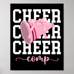Poster Jour de compétition de cheer Coquette Compétition