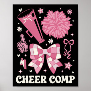 Poster Jour de compétition de cheerleader Jour de compéti
