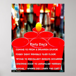 Poster Jour de fête