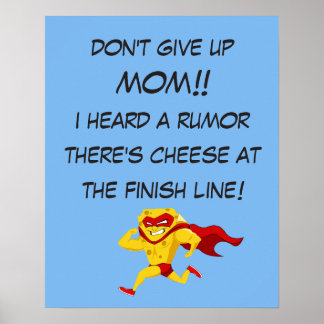 Poster Jour de la course du Marathon du Wisconsin