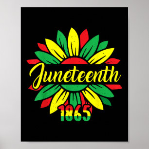 Poster Jour de la liberté juin Afro-Américain Juneteenth
