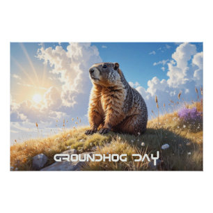 POSTER JOUR DE LA MARMOTTE