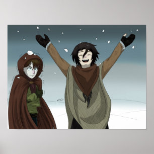 Poster Jour de la neige