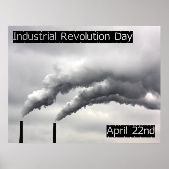 Poster Jour de la révolution industrielle (Devant)