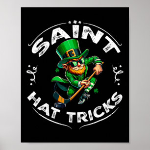 Poster Jour de la Saint-Patrick Saint Coup du Chapeau Drô