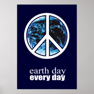Poster Jour de la terre chaque jour