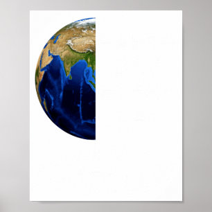 Poster Jour de la Terre Chaque jour, allez au vert, sauve