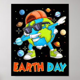 Poster Jour de la Terre Tous les jours Drôle de Dabbing T