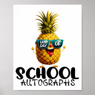 Poster Jour De L'École Autographe 2024 Graduation Garçons