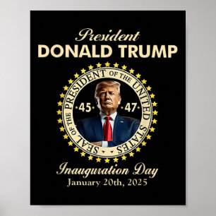 Poster Jour de l'investiture du président Donald Trump 20