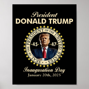 Poster Jour de l'investiture du président Donald Trump 20