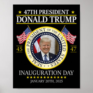 Poster Jour de l'investiture du président Donald Trump 20