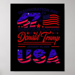 Poster Jour de l'investiture du président Donald Trump 20
