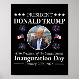 Poster Jour de l'investiture du président Donald Trump 20