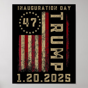 Poster Jour de l'investiture du président Donald Trump 20