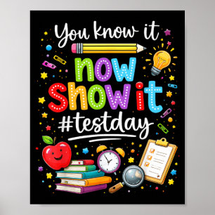 Poster Jour de motivation pour les enseignants de tests d
