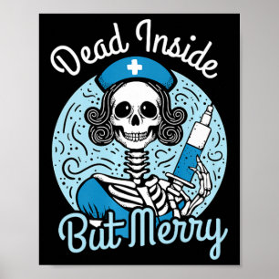 Poster Jour de Noël Soins infirmiers Travailleur de santé