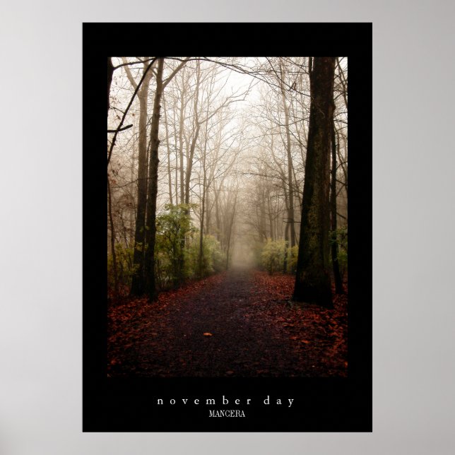 Poster jour de novembre (Devant)