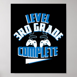 Poster Jour dernier De L'École Niveau 3ème Classe Gamer C