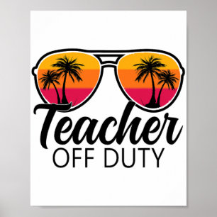 Poster Jour Dernier De L'École Pour L'Enseignant 1