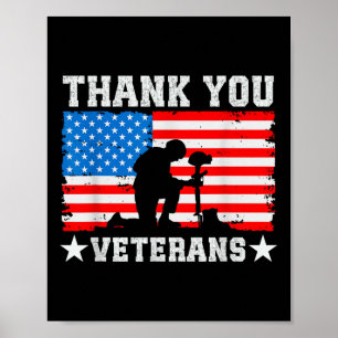Poster Jour des Anciens Combattants Merci Memorial Day Pa