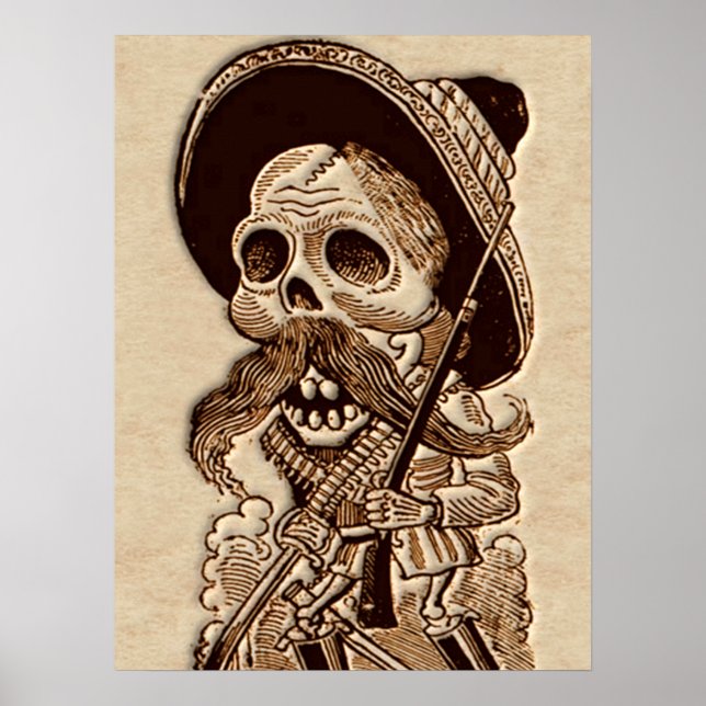 Poster Jour des Morts - Dia de Los Muetos (Devant)