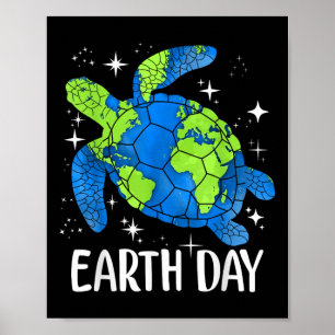 Poster Jour des terres 2025 Restaurer l'Art de la tortue