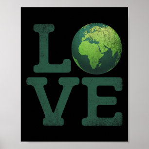 Poster Jour des terres Amour T Chemise Hommes Femmes Enfa